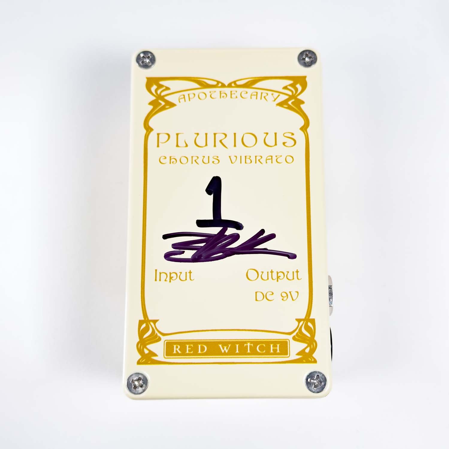 Plurious Chorus Vibrato - Red Witch Pedals Plurious Chorus Vibrato - Red Witch Pedals