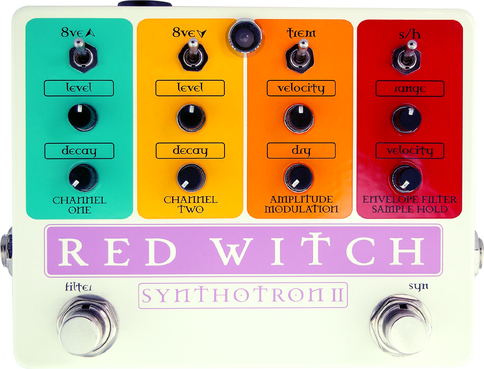 海外最新 - II Synthotron Red Pedals Witch ギター